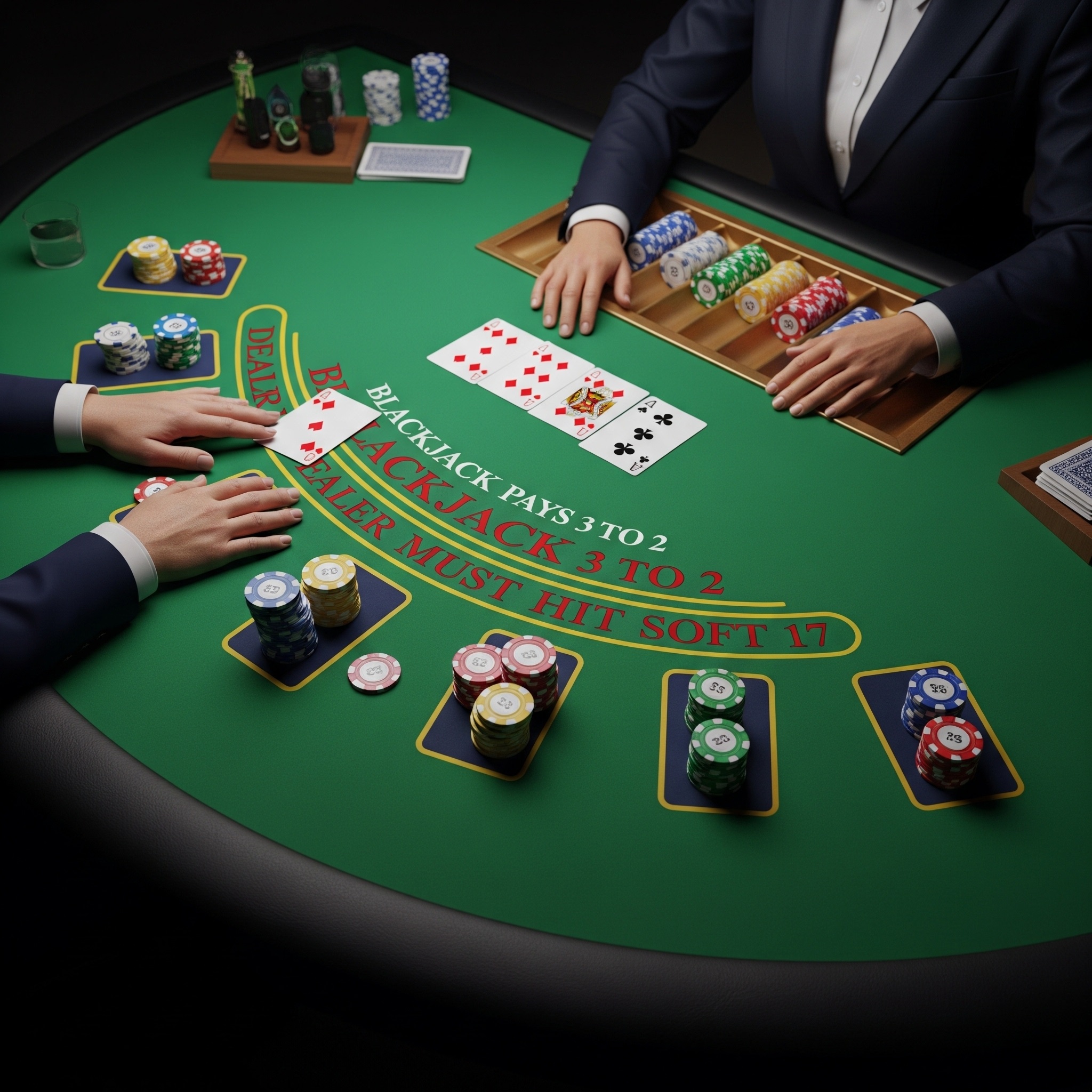 Classic Blackjack table game
