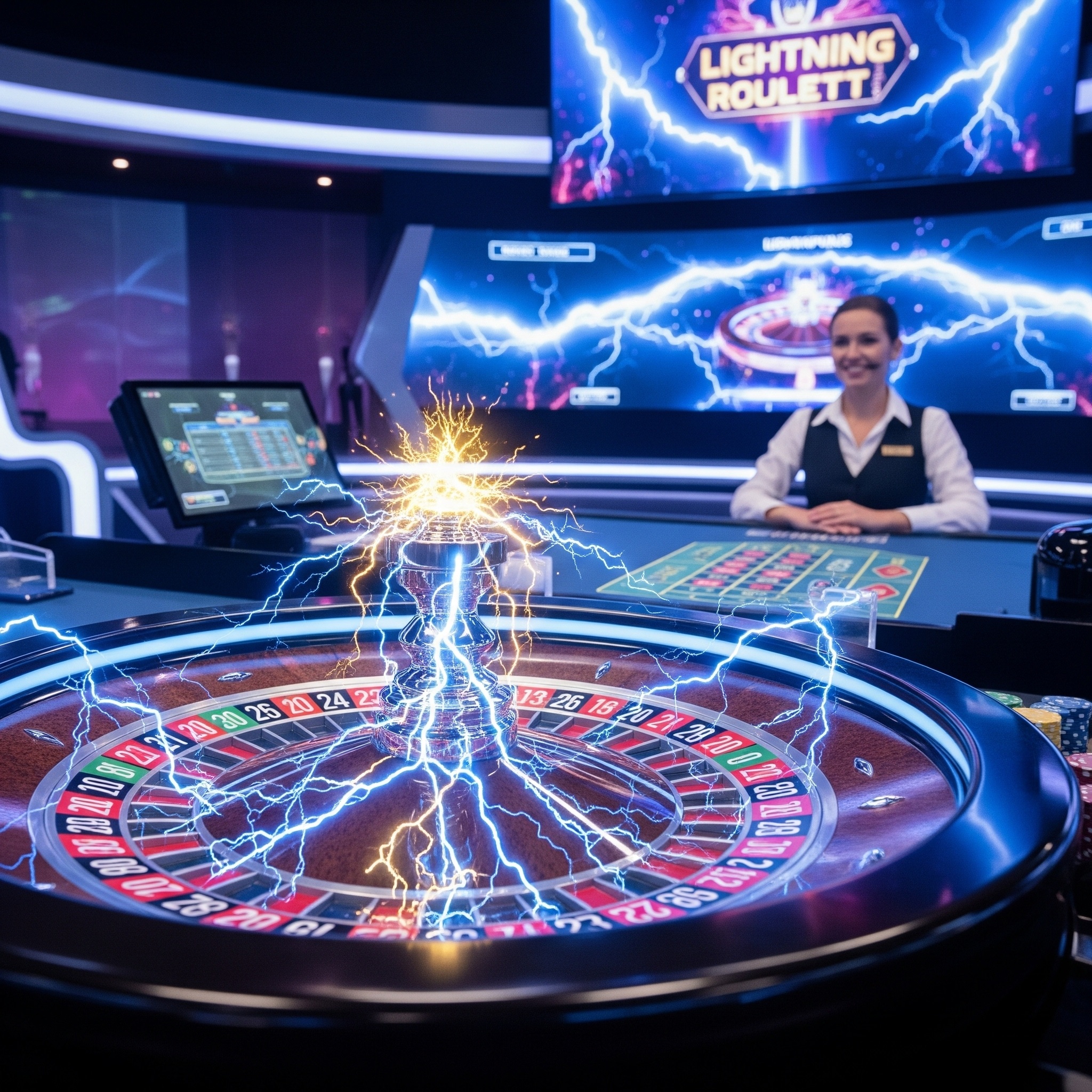Lightning Roulette live casino game
