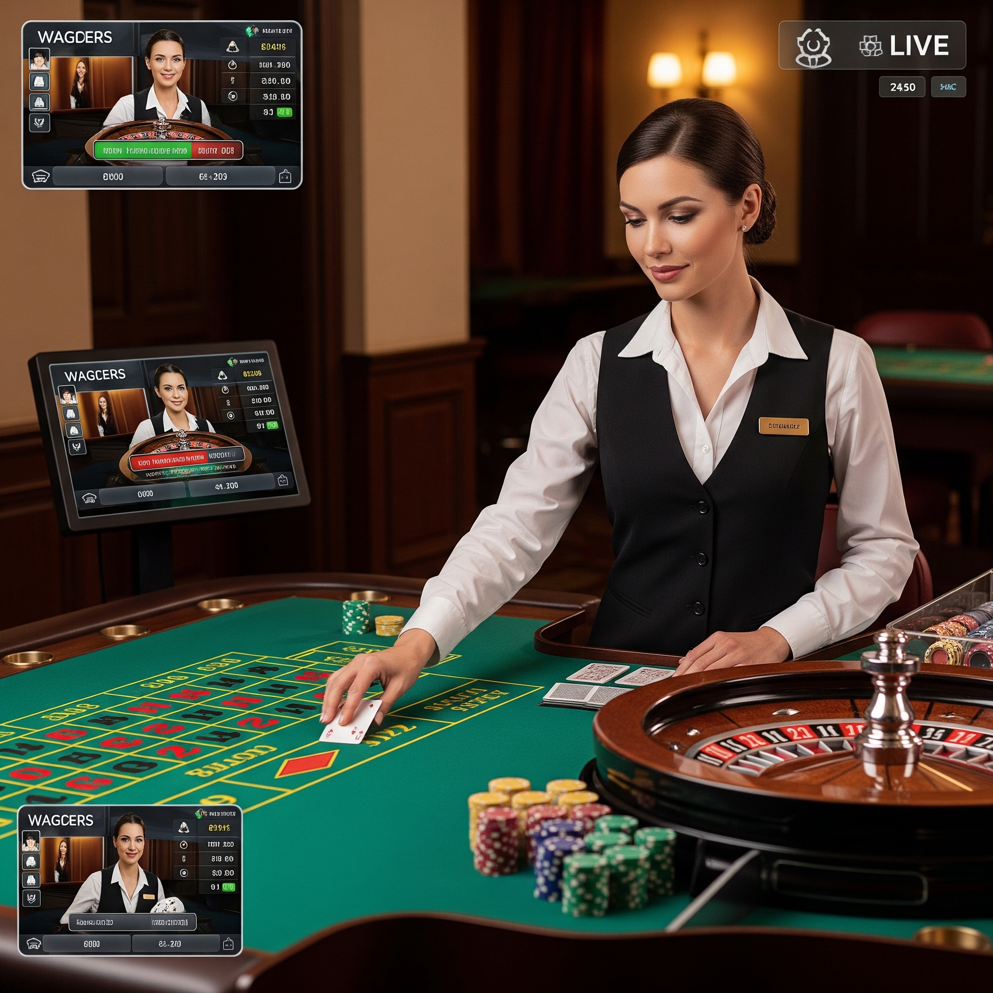 Experience Live Dealer Casino Games