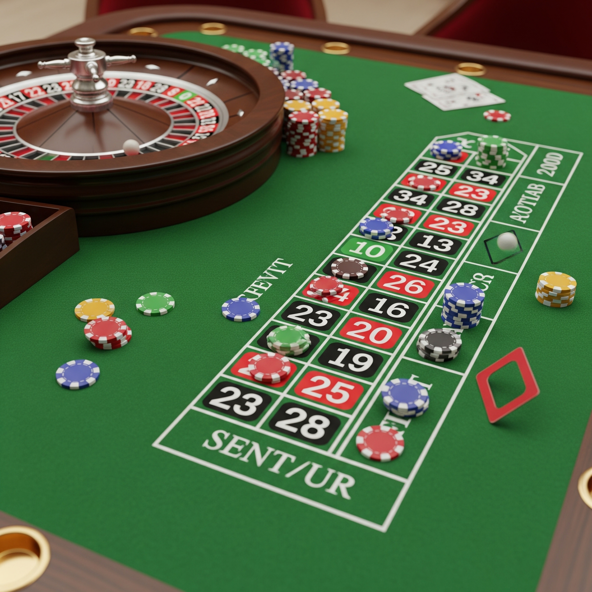 Classic Casino Table Games like Blackjack and Roulette